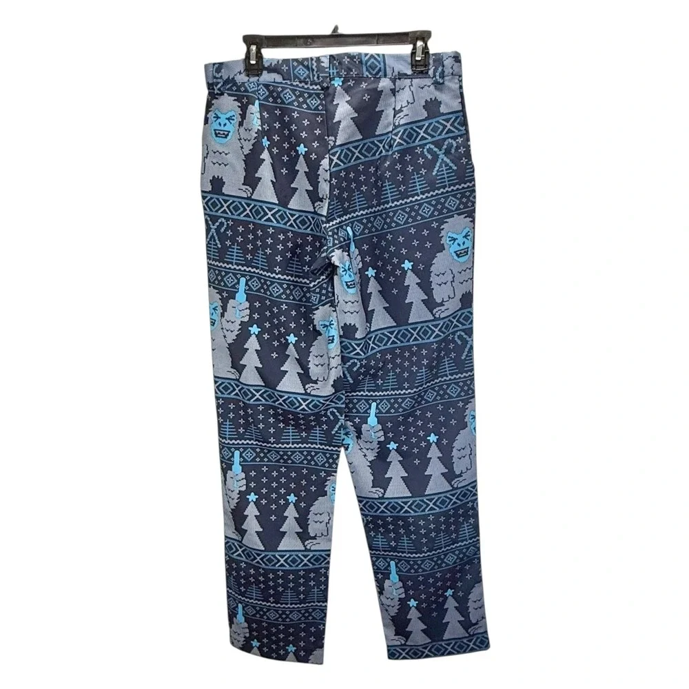 Dec 25th Size M Yeti Abominable Snowman Christmas Suit Blazer Pants Set Drinking